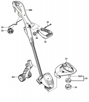 Bosch 3 600 H78 C73 ART 26 COMBITRIM Lawn Edge Trimmer 230 V / GB Spare Parts ART26COMBITRIM